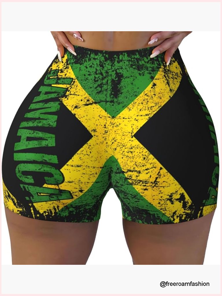 High Waist Bike Shorts Workout Yoga Athletic Gym Running Sport Shorts